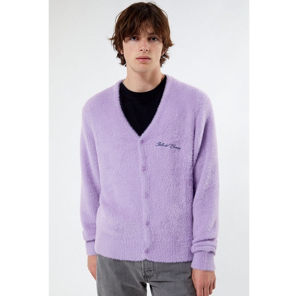 Coney Island Picnic Tax Haven Fuzzy Cardigan Medium - Picture 1 of 14